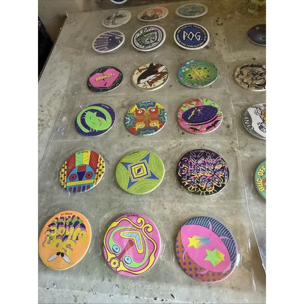 Hug Pog Collection 1990s Lot Of 71